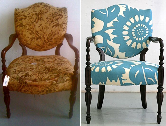 cadeira estofada decoreba design DIY